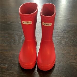 Hunter Pink Rain Boots